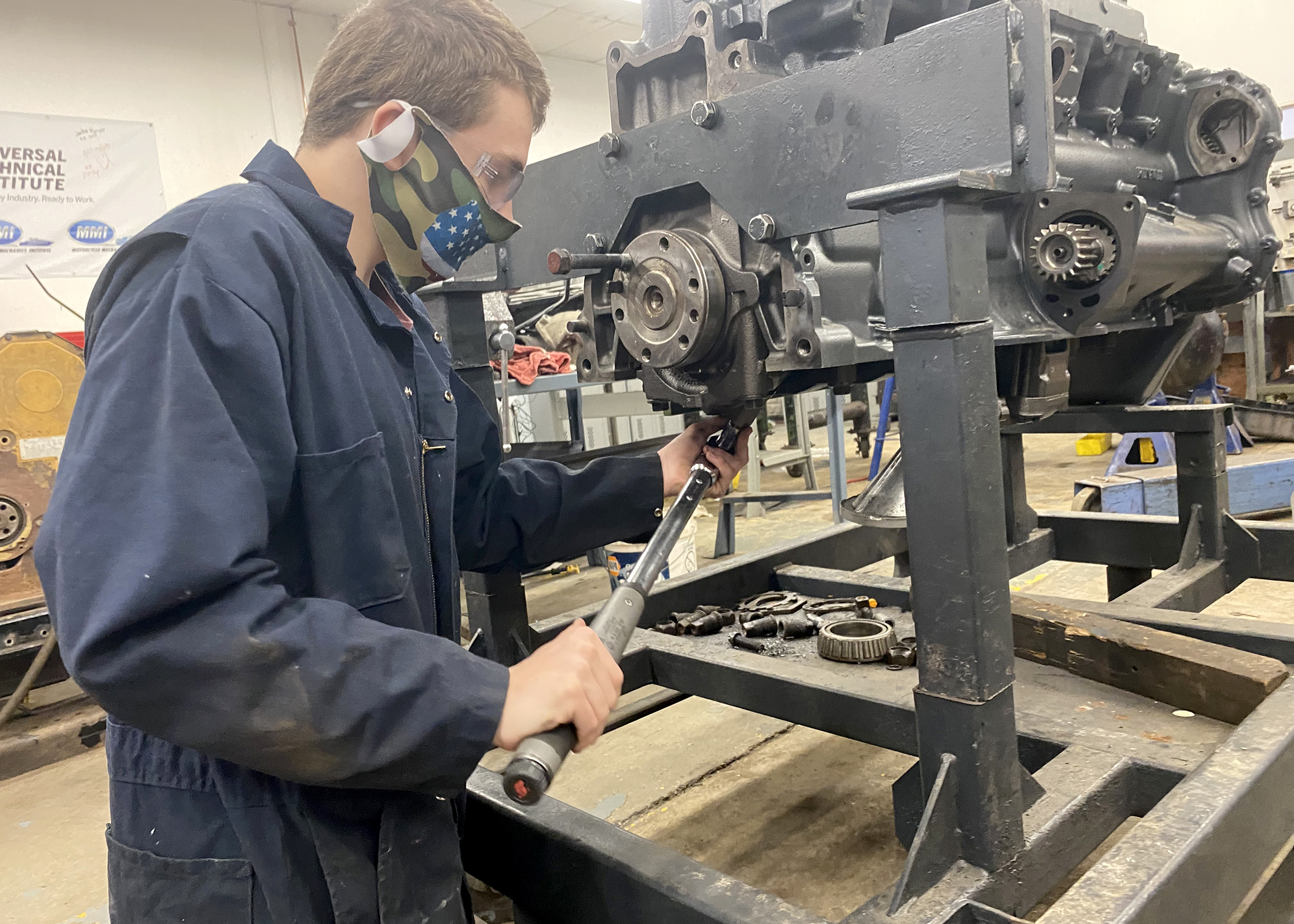 Cohoes junior will not let blindness stop him from a diesel